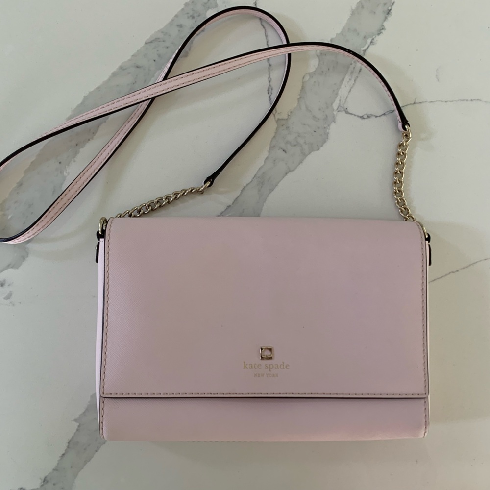Kate Spade light pink cross body